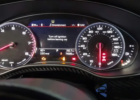 2016 Audi A7 3.0T Premium Plus z USA, uszkodzony, nr VIN WAUWGAFC6GN055074